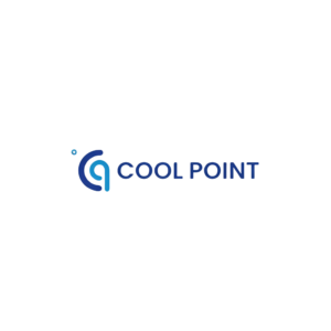 Cool Point company logo with a blue and gray icon and the text “COOL POINT” on a white background.